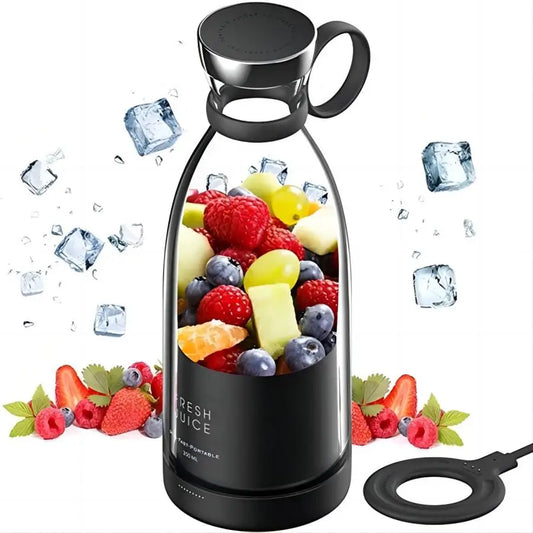 Electric Portable Mini Blender Bottle – Blend Fruits & Smoothies Anywhere