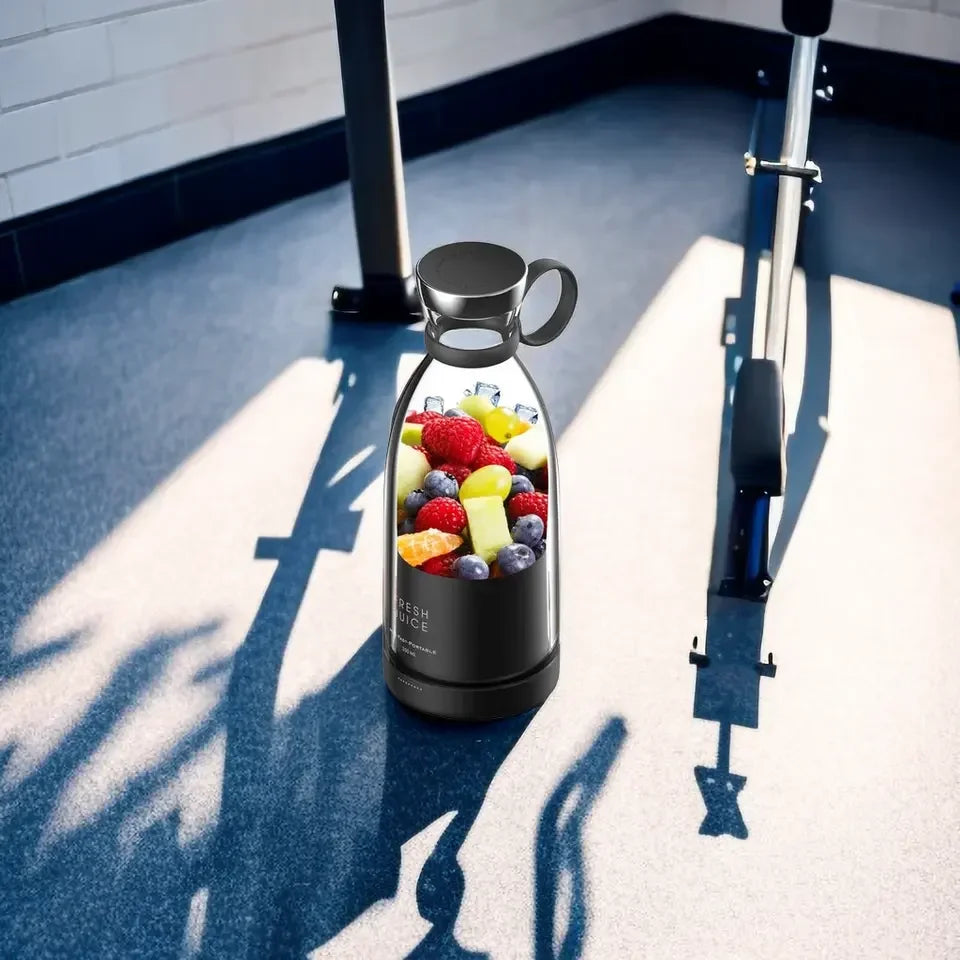 Electric Portable Mini Blender Bottle – Blend Fruits & Smoothies Anywhere